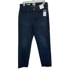 Universal Thread Mid Rise 80s Slim Dark Wash Button Fly‎ Jeans Size 10